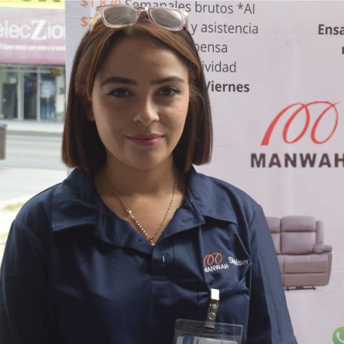 Vanesa Meraz, reclutadora de Man Wah Holdings Limited en Nuevo León.