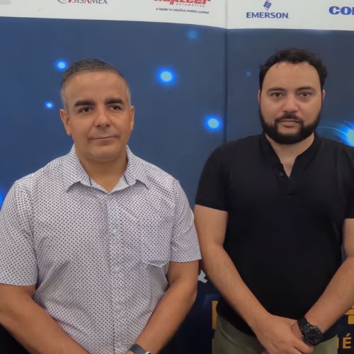 José Castellanos, director of global procurement México y Jesús Gutiérrez, sourcing specialist de Leggett & Platt.