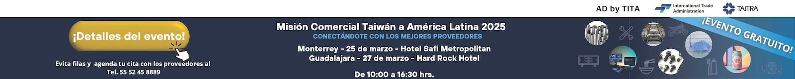 Misión comercial Taiwan a América Latina 2025