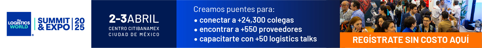 The Logistic World Summit & Expo 2025, 2 y 3 de Abril, Centro Citibnamex CDMX