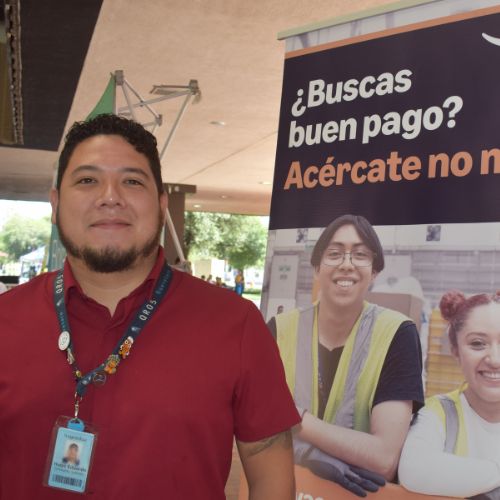 Hugo Grimaldo, coordinador de atracción de talento de Amazon.