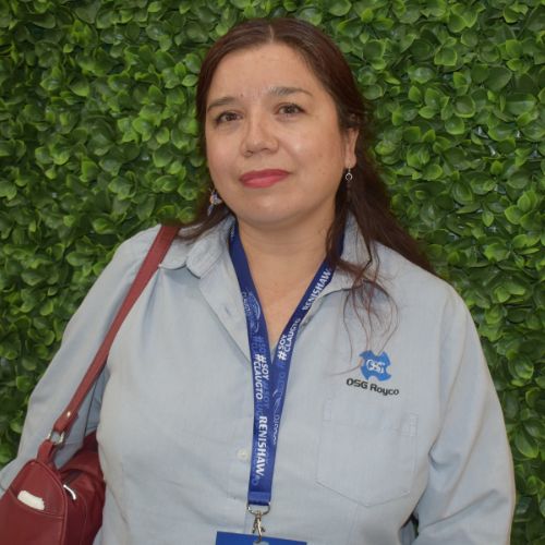 Gabriela Zepeda, compradora de OSG Royco.