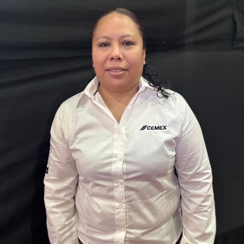 Karla Cruz, del departamento de abastos y responsable del área de transporte de la zona noreste.